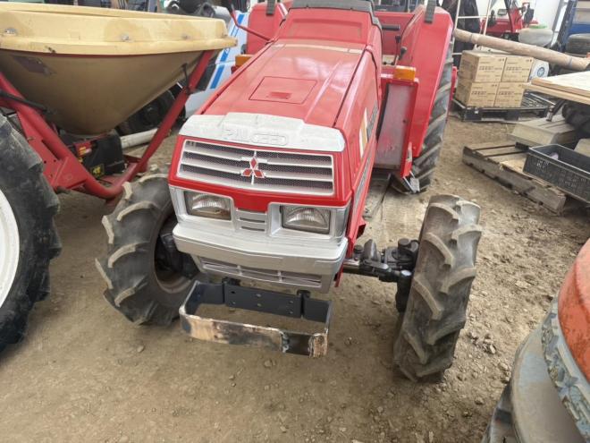 トラクター全塗装済！三菱 MT30 30馬力 4WD ロータリー付き