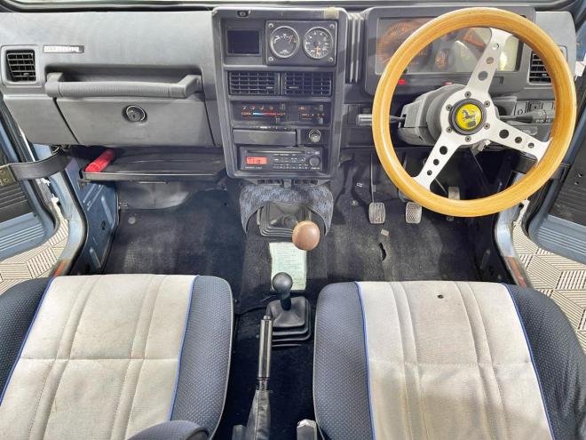 ジムニーバン550ターボ 4WD 5年保証 MT 自社認証工場 車検整備2年付 修復歴無 寒冷地仕様