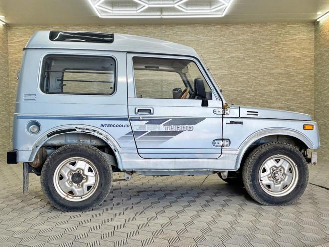 ジムニーバン550ターボ 4WD 5年保証 MT 自社認証工場 車検整備2年付 修復歴無 寒冷地仕様