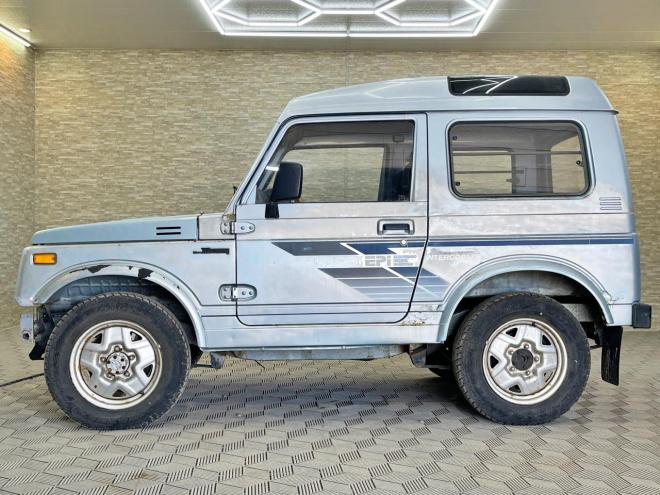 ジムニーバン550ターボ 4WD 5年保証 MT 自社認証工場 車検整備2年付 修復歴無 寒冷地仕様