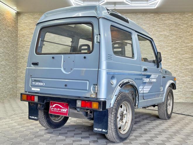 ジムニーバン550ターボ 4WD 5年保証 MT 自社認証工場 車検整備2年付 修復歴無 寒冷地仕様