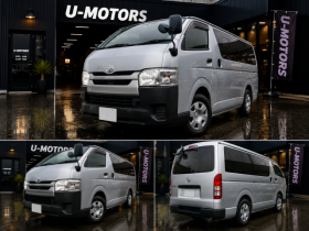 ハイエースバン　4型ハイエースDXディーゼルターボ  本州車寒冷地仕様 ナビTVバックカメラ 両側スライドドア リアヒーター  車検新規 12ヶ月点検整備済 保証付！ 4WD 3000 5Dr