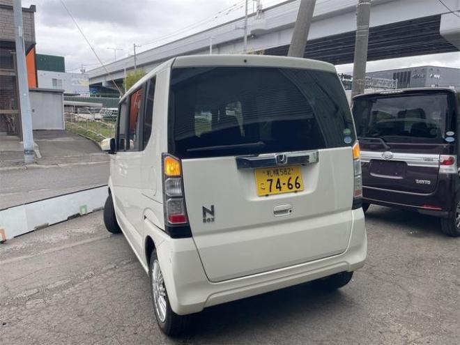 N-BOXＧ　２ＷＤ　ＦＦ車　バックカメラ　両側スライド・片側電動　ＴＶ　新在庫値　下げ中！ＧＷスペシャル！　スマートキー　アイドリングストップ　ＣＶＴ　盗難防止システム　ＡＢＳ　ＥＳＣ 2WD 660 5Dr