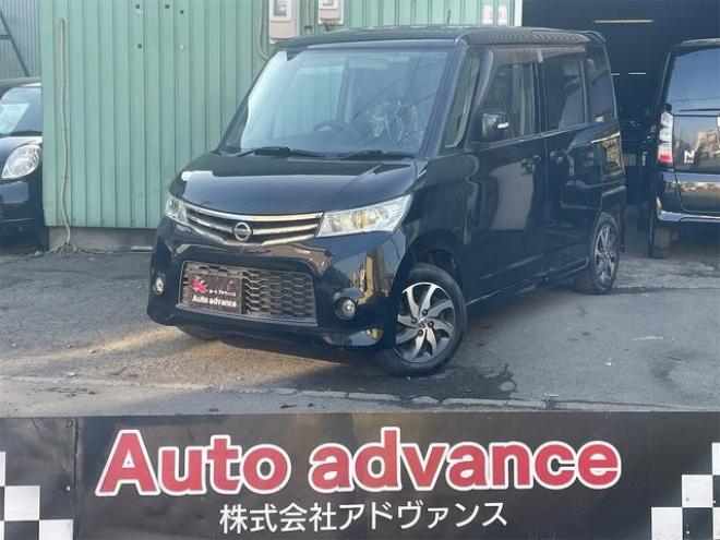 ルークスハイウェイスター　４ＷＤ　両側スライド・片側電動　ＴＶ　オートライト　ＨＩＤ　スマートキー　シートヒーター　ベンチシート　ＣＶＴ　盗難防止システム　ＡＢＳ　アルミホイール　衝突安全ボ 4WD 660 5Dr