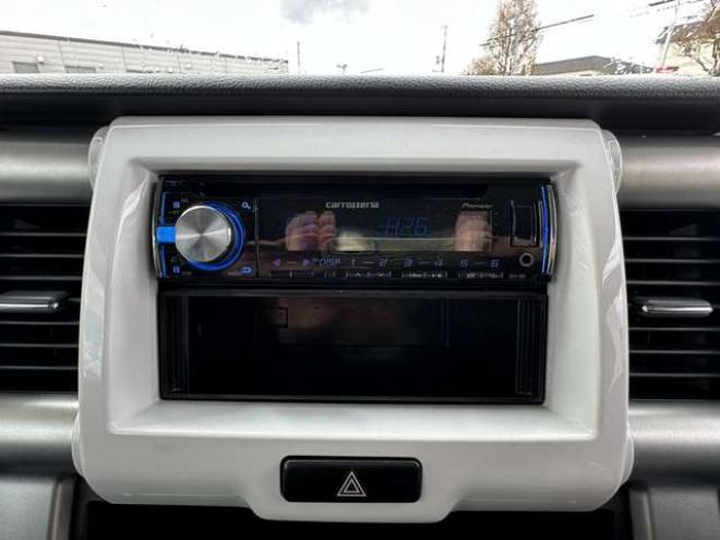 ハスラーG 4WD　プッシュスタート　シートヒーター　ヒルディセントコントロール　横滑り防止装置　衝突軽減ブレーキ　アイドリングストップ　社外CDオーディオ　純正アルミホイール夏　スマートキー 660