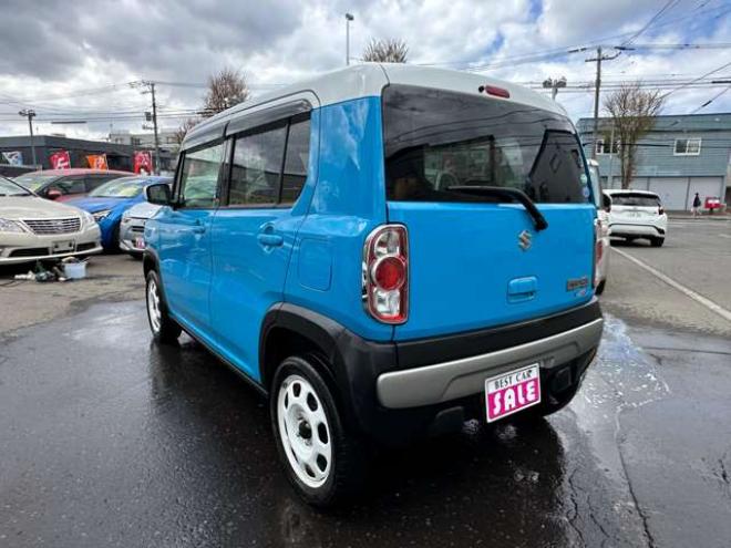 ハスラーG 4WD　プッシュスタート　シートヒーター　ヒルディセントコントロール　横滑り防止装置　衝突軽減ブレーキ　アイドリングストップ　社外CDオーディオ　純正アルミホイール夏　スマートキー 660