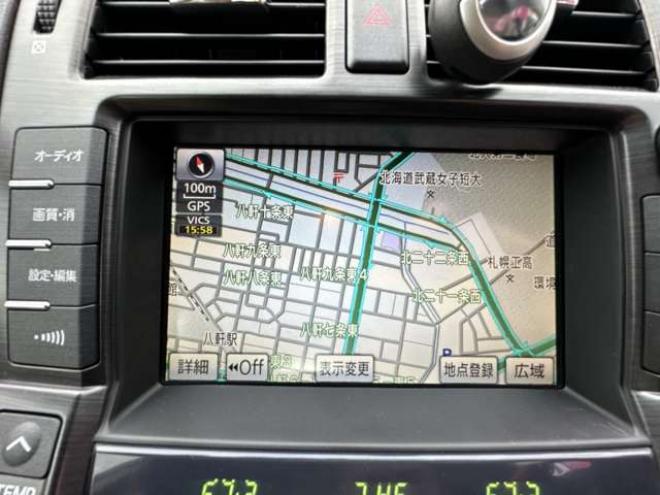 クラウンロイヤル 3.0 ロイヤルサルーン i-Four 4WD　純正HDDナビ　ビルトインETC　プッシュスタート　地デジ　純正アルミホイール夏　バックモニター　横滑り防止装置 3000