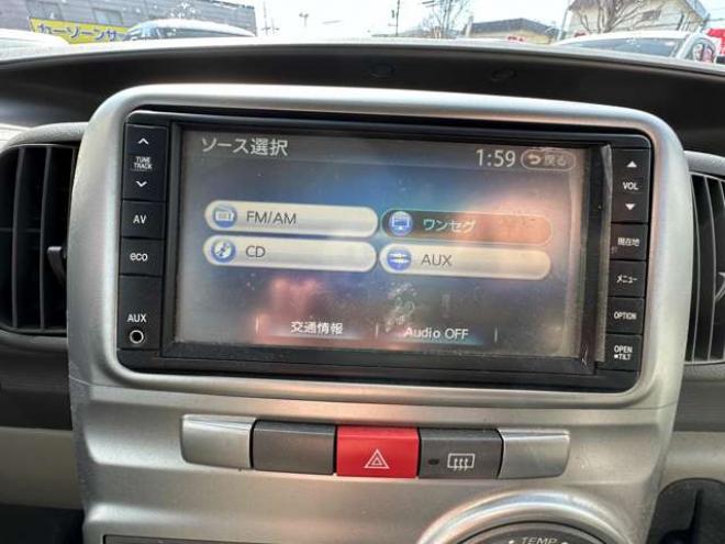 タントX リミテッド 4WD　片側パワースライドドア　ナビ　ワンセグ　エコアイドル　バックモニター　インテリキー　スチールホイール冬 660