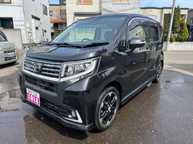 ムーヴカスタム RS ハイパー SAII 4WD　純正ナビ　Bluetooth　フルセグTV　バックカッメラ　衝突軽減ブレーキ　横滑り防止装置　プッシュスタート　純正アルミホイール夏 660