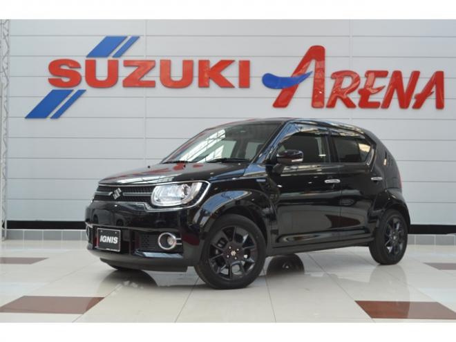 イグニス1.2 ハイブリッド MZ 4WD　ワンオーナー車ハイブリッド4WDセーフティサポート搭載アイドリングストップパドルシフト8インチナビTVドライブレコーダーETCハイビームアシストLEDクルーズコントロール 1200