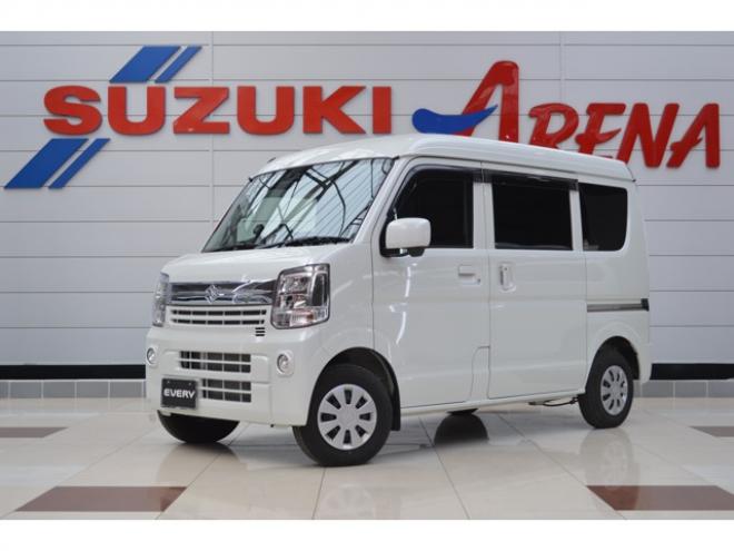 エブリィジョイン ターボ ハイルーフ 4WD　ワンオーナー車4WDターボCVTセーフティサポート搭載アイドリングストップ横滑り防止装置ディスプレイオーディオ両側オートスライドドアETCハイビームアシストLEDライトドライブレコーダー 660