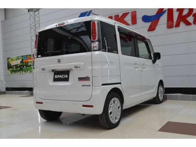 スペーシアハイブリッド X 4WD　レンタアップ車ハイブリッド4WDセーフティサポート搭載デュアルカメラブレーキサポート後退時ブレーキサポート両側オートスライドドア7インチワイドナビTVバックカメラETCハイビームアシスト 660