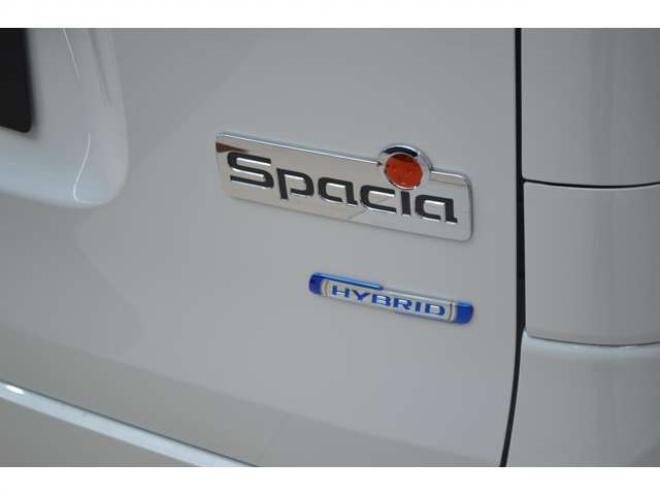 スペーシアハイブリッド X 4WD　レンタアップ車ハイブリッド4WDセーフティサポート搭載デュアルカメラブレーキサポート後退時ブレーキサポート両側オートスライドドア7インチワイドナビTVバックカメラETCハイビームアシスト 660