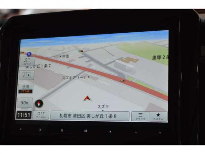 クロスビー1.0 ハイブリッド MX スズキ セーフティ サポートパッケージ装着車 4WD　ワンオーナー車ハイブリット4WDターボセーフティサポート搭載LEDパッケージ装着車8インチナビTVパドルシフト横滑り防止装置デュアルセンサーブレーキサポート後退時ブレーキサポート 1000