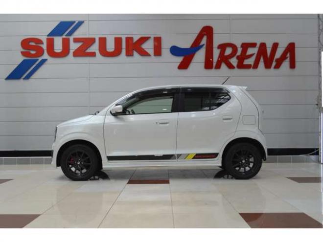 アルトワークス 660 オートギヤシフト 4WD　ワンオーナー車4WDターボオートギアシフトRECAROシートセーフティパッケージレーダーブレーキサポート誤発進抑制機能パドルシフト横滑り防止装置ディスチャージヘッドライト純正エンジンスターター 660