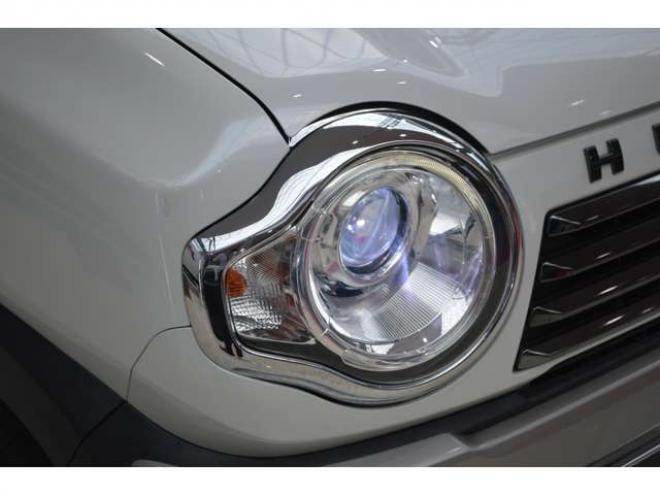 ハスラーJスタイルIII 4WD　ワンオーナー車Sエネチャージ4WDセーフティサポート搭載アイドリングストップ横滑り防止装置7インチワイドナビTVハーフレザーシートヒーターLEDライト 660