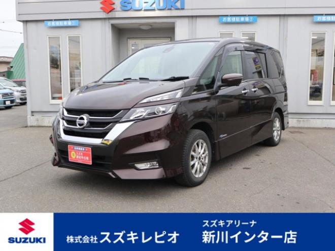 セレナ2.0 ハイウェイスター 4WD　純正フルセグナビ　アラウンドビューカメラ　両側電動スライドドア　ハンズフリーオートスライドドア　インテリジェントパーキングアシスト　クルーズコントロール 2000