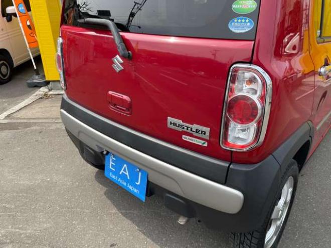 ハスラーXターボ 4WD　1年走行距離無制限保証付/Bluetooth/ナビ・フルセグTV/バックカメラ/エンジンスターター/HIDヘッドライト/LEDフォグライト/キー2本/シートヒーター/インタークーラーターボ/車検残R9年7月/法廷整備/修復歴無し 660