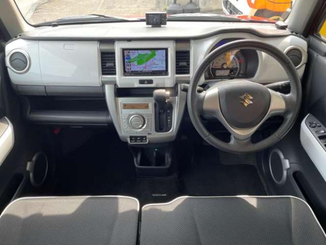 ハスラーXターボ 4WD　1年走行距離無制限保証付/Bluetooth/ナビ・フルセグTV/バックカメラ/エンジンスターター/HIDヘッドライト/LEDフォグライト/キー2本/シートヒーター/インタークーラーターボ/車検残R9年7月/法廷整備/修復歴無し 660