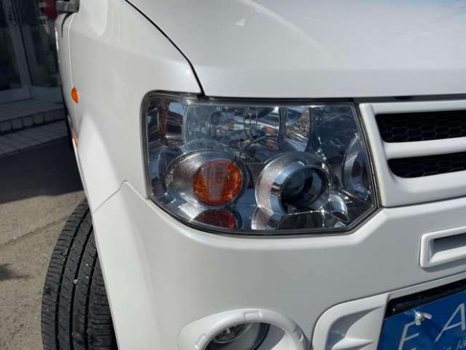 eKスポーツR 4WD　1年走行距離無制限保証/ターボ/47000キロ/Bluetooth/ナビ・TV/アルミホイール付き夏タイヤ装着/純正アルミホイール付き冬タイヤVRX2付き/HIDヘッドライト/フォグライト/キーレス/車検R9年5月/法定整備/修復歴無し 660