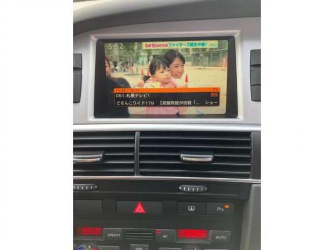 アウディA6 3.0 TFSI クワトロ Sライン 4WD　スマートキー　ナビ・TV ETC 盗難防止システム 革シート オートクルーズコントロール 正規輸入車 3000
