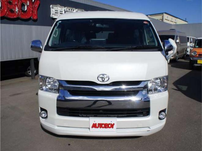 ハイエース2.7 GL ロング ファインテックツアラー 4WD　アルパインBIG-Xナビ&後席フリップダウンモニター　両側パワースライドドア　社外ETC　ISOFIX対応キャプテンシート　415COBRAクリーンルック3Fスポイラー　BADRACKER17インチAW　ドラレコ 2700