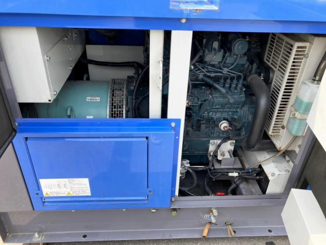 発電機デンヨー　中古　DCA-45LSK　エンジン発電機　動力源
