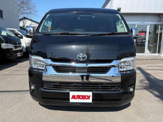 ハイエース2.7 GL ロング ミドルルーフ 4WD　IFUU製　IF-WB8　10人乗り対面ラウンジベッド仕様　415COBRAクリーンルック3フロントスポイラー&バッドラッカー毒牙18インチAW　イクリプス製10.1インチフローティングナヒ　純正EGスターター 2700