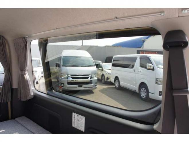 ハイエースバン2.8 スーパーGL ロング ディーゼルターボ 4WD　キャンパー鹿児島製　CKワイルダー　車中泊仕様　REVOシート　室内用エアコン　ベバストFFヒーター　走行充電　サブバッテリー　外部電源　オリジナルベッド　電動開閉バックドア　415SAFARI丸目キット 2800