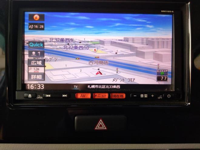 モコモコ Ｘ　ＦＯＵＲ ４ＷＤ　ＡＢＳ　スマートキー　Ｐスタート　ナビＴＶ　ブルーツース　バックカメラ　リモコンスターター　ドライブレコーダー　ドアミラーウインカー　Ｄ席シートヒーター　夏冬アルミタイヤ付　車検令和１０年５月 4WD 660 5Dr