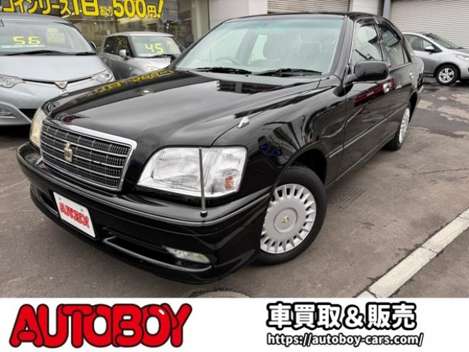クラウンロイヤル 2.5 ロイヤルエクストラ Four 4WD　キーレス・電動格納ミラー(ヒーテッドミラー)・純正オーディオ・オートエアコン・ETC・パワーランバーサポート・レーダー探知機・革ステアリング・ECTボタン 2500
