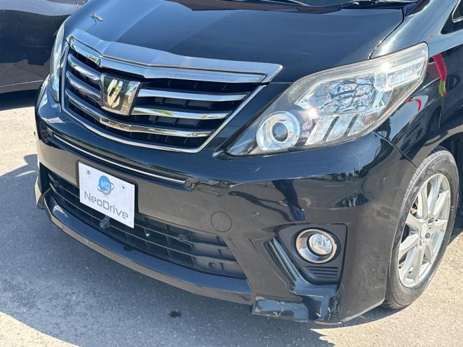 アルファード2.4 240SタイプゴールドⅡ 4WD　ローンが不安な方＜優遇ローン＞　後期型　純正8型ナビ　後席モニター　両側パワスラ 4WD 2400 5Dr