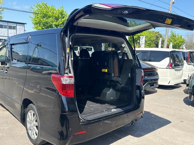 アルファード2.4 240SタイプゴールドⅡ 4WD　ローンが不安な方＜優遇ローン＞　後期型　純正8型ナビ　後席モニター　両側パワスラ 4WD 2400 5Dr