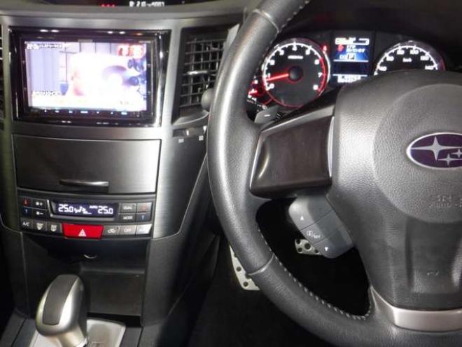 レガシィワゴン2.5 i Bスポーツ アイサイト Gパッケージ 4WD　本州仕入・後期型・ナビ・TV・B/T・Bカメラ・ハーフレザー・電動シート・衝突軽減・レーダークルーズ・アイドリングストップ・スマートキー・プッシュスタート・フォグランプ・パドルシフト・ 2500