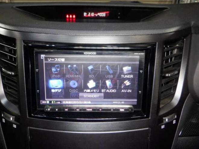 レガシィワゴン2.5 i Bスポーツ アイサイト Gパッケージ 4WD　本州仕入・後期型・ナビ・TV・B/T・Bカメラ・ハーフレザー・電動シート・衝突軽減・レーダークルーズ・アイドリングストップ・スマートキー・プッシュスタート・フォグランプ・パドルシフト・ 2500