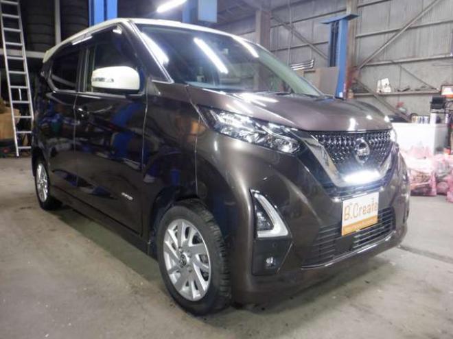 デイズハイウェイスターX 4WD　本州仕入・ナビ・TV・B/T・全方位カメラ・シートヒーター・インテリキー・プッシュスタート・衝突軽減・LEDヘッドライト・LEDフォグランプ・オートマチックハイビーム・アイドリングストップ・ 660