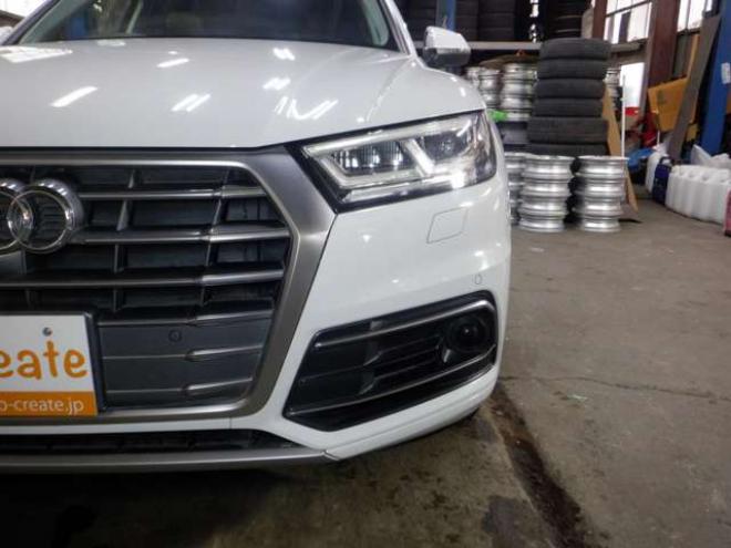 アウディQ5 2.0 TFSI クワトロ スポーツ ラグジュアリーパッケージ 4WD　茶革・ナビ・TV・B/T・F/S/Bカメラ・マトリクスLED・ヴァーチャルコックピット・電動リアゲート・シートヒーター・ACC・パワーシート・ETC・エアサス 正規輸入車 2000