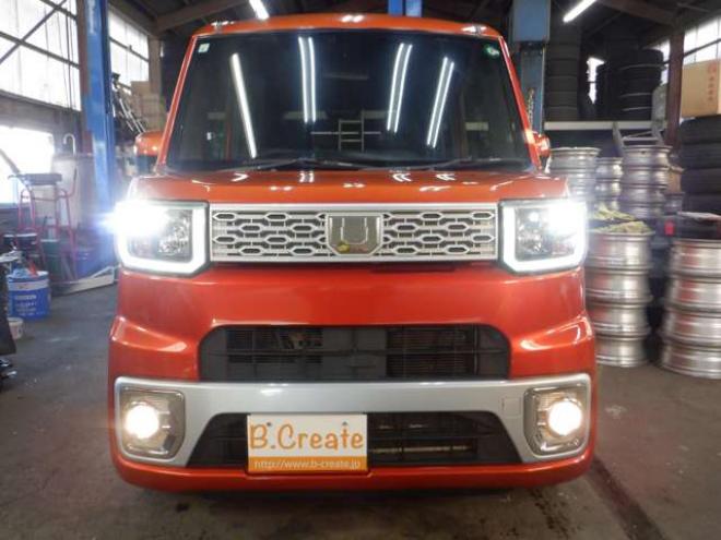 ウェイクX 4WD　ナビ・TV・Bカメラ・B/T・パワスラ・LEDヘッドライト・シートヒーター・スマートキー・プッシュスタート・ETC・フォグランプ・オートライト・オートエアコン・ベンチシート・寒冷地仕様 660