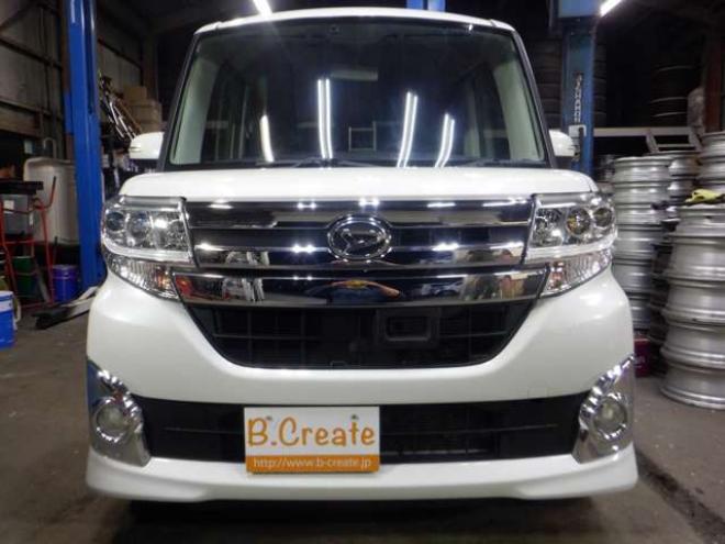タントカスタム X SA 4WD　ナビ・TV・バックカメラ・B/T・LEDヘッドライト・パワスラ・プッシュスタート・スマートキー・スマアシ・ETC・純正エンスタ・フォグランプ・アイドリングストップ・オートエアコン・オートライト・リアサンシェード 660