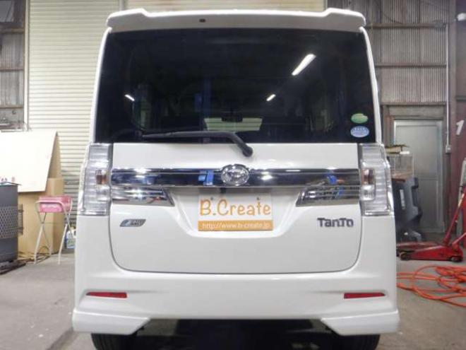 タントカスタム X SA 4WD　ナビ・TV・バックカメラ・B/T・LEDヘッドライト・パワスラ・プッシュスタート・スマートキー・スマアシ・ETC・純正エンスタ・フォグランプ・アイドリングストップ・オートエアコン・オートライト・リアサンシェード 660