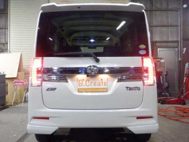 タントカスタム X SA 4WD　ナビ・TV・バックカメラ・B/T・LEDヘッドライト・パワスラ・プッシュスタート・スマートキー・スマアシ・ETC・純正エンスタ・フォグランプ・アイドリングストップ・オートエアコン・オートライト・リアサンシェード 660