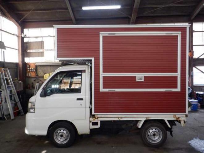 ピクシストラックスペシャル 3方開 4WD　キッチンカー　換気扇　シンク　コンセント　LED 照明　4WD　ライトレベライザー　ドアバイザー 660