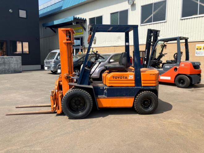 フォークリフトトヨタ　中古　5FG25　回転付