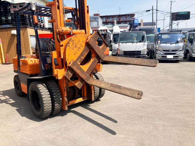 フォークリフトトヨタ　中古　5FG25　回転付