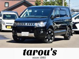 デリカ　D:5　Dパワーパッケージ　４WD　本州仕入　前期／最終型　新車外しタイヤ／アルミ　アルパインナビ／フリップダウンモニター