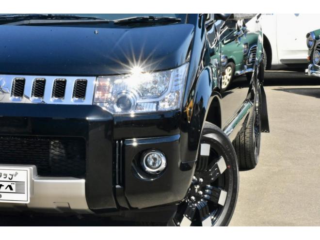 デリカD:5　Dパワーパッケージ　４WD　本州仕入　前期／最終型　新車外しタイヤ／アルミ　アルパインナビ／フリップダウンモニター