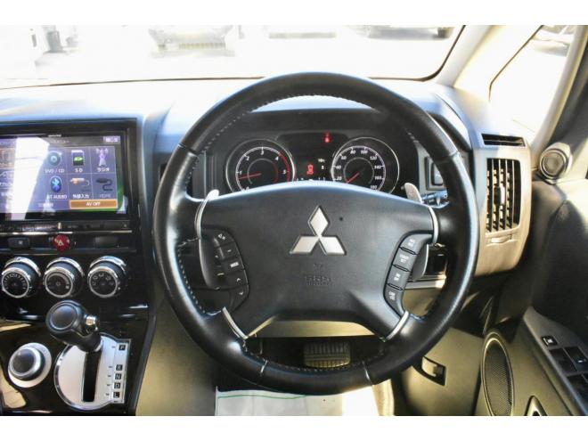 デリカD:5　Dパワーパッケージ　４WD　本州仕入　前期／最終型　新車外しタイヤ／アルミ　アルパインナビ／フリップダウンモニター