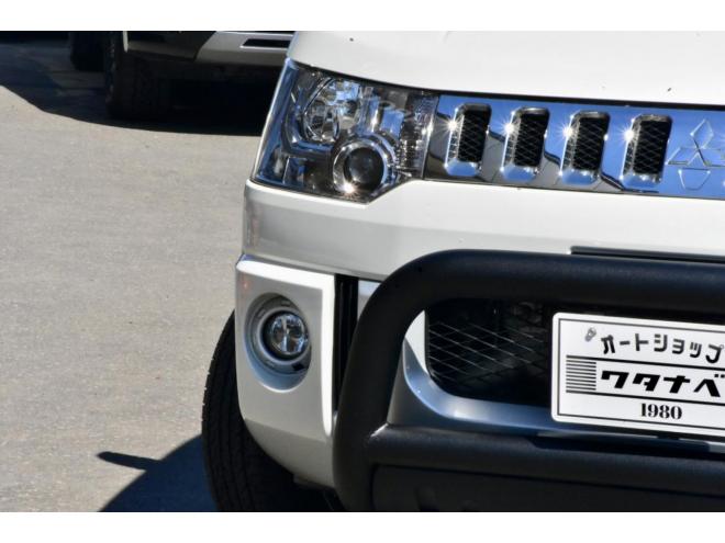 デリカD:5　4WD　Dパワーパッケージ　新車外し18インチアルミ／タイヤ　新品フロントガード　両側パワースライドドア