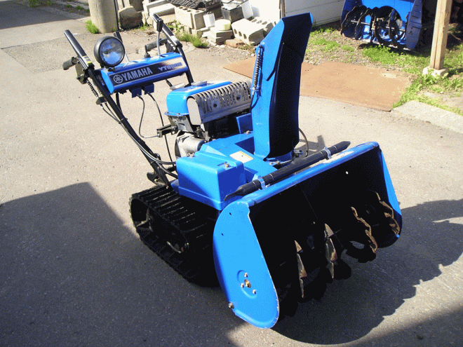 除雪機ヤマハ　6馬力除雪機　ＹＴ－660Ｅ　電動シューター　点検済み　即使用可