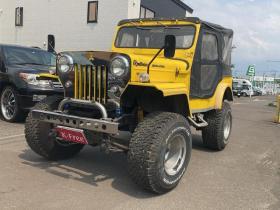 ジープ　　ガソリン　２４００　　バケットシート　フルオープン　ロールバー　リフトアップ　社外アル　ミハンドル　マニュアル車 4WD 2400 2Dr